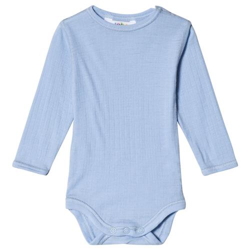 Se Joha Babybody Lyseblå | Blå | 80 cm ved Babyshop