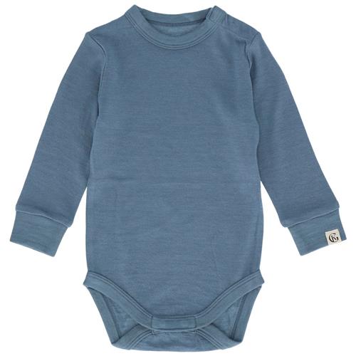 Gullkorn Design Gullull Wool Baby Body Denimblue | Blå | 86 cm