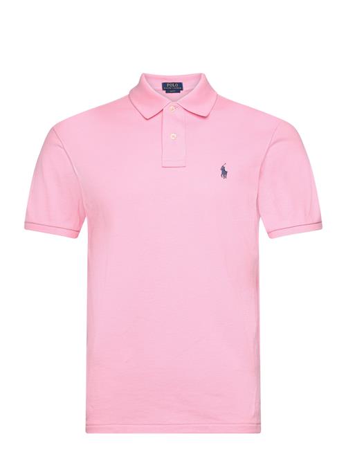 Polo Ralph Lauren Slim Fit Mesh Polo Shirt Polo Ralph Lauren Pink