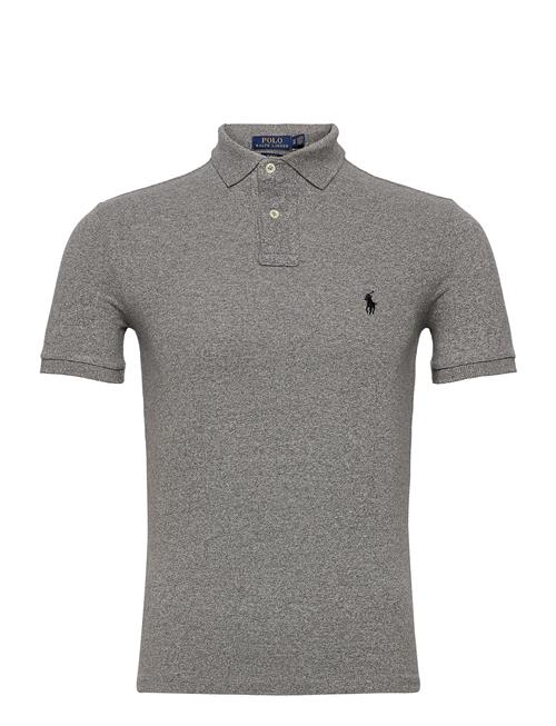 Polo Ralph Lauren Slim Fit Mesh Polo Shirt Polo Ralph Lauren Grey