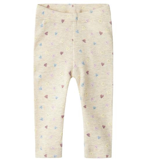 Se Name It Leggings - NbfSmiles - Peyote Melange ved KidsWorld