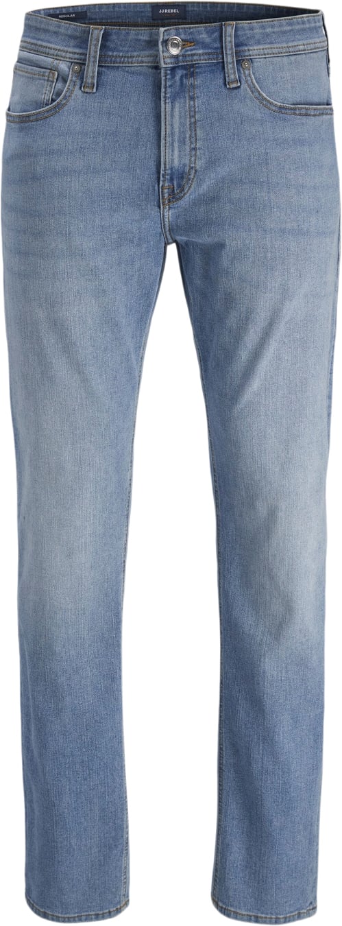 JJ-REBEL Jrebadam Jjcraft MF 330 Noos Mand Blue Denim Jeans Tapered Fit Str "36/""34" - Denim hos Magasin