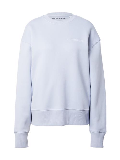 Les Petits Basics Sweatshirt  pastelblå / hvid