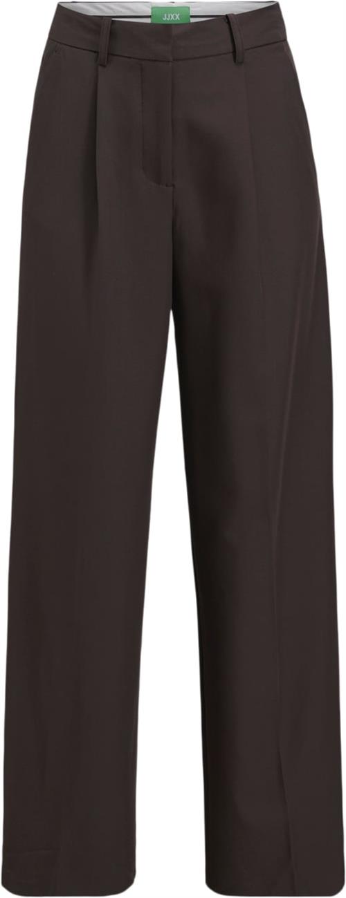 JJXX Jxellis Wide HW Pant TLR Noos Kvinde Seal Brown Bukser Str L - hos Magasin