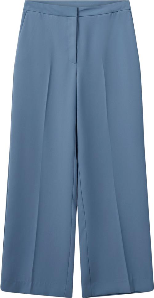 Mos Mosh Mmbellis Leia Pant Kvinde Blue Shadow Bukser Str 38/Long - hos Magasin