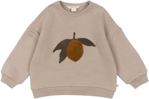 Konges Sløjd LOU Terry Sweat Shirt OCS Str 12M - Oxford Tan Sweatshirts Polyester hos Magasin