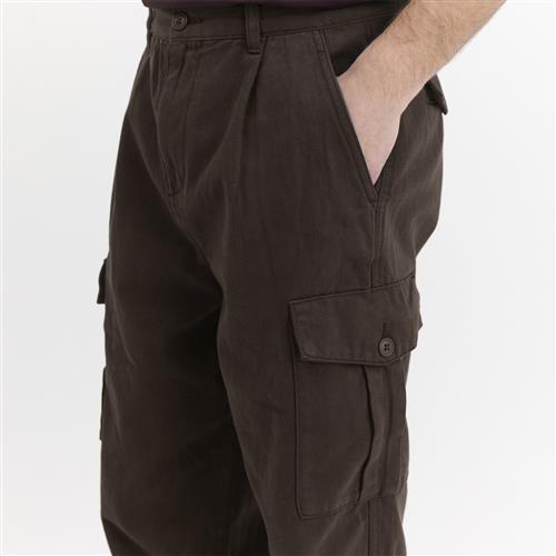 By Garment Makers Luke Combat Pants Mand Ebony Brown Bukser Str L - hos Magasin