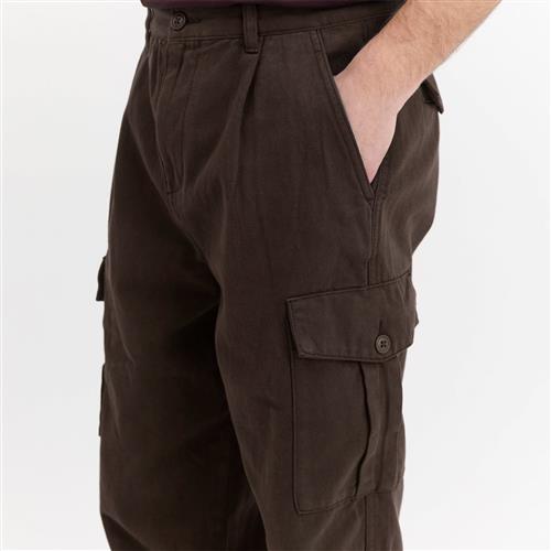 Se By Garment Makers Luke Combat Pants Mand Ebony Brown Bukser Str M - hos Magasin ved Magasin