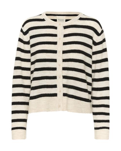 Se Part Two Cardigan 'Linika'  sort / offwhite ved About You