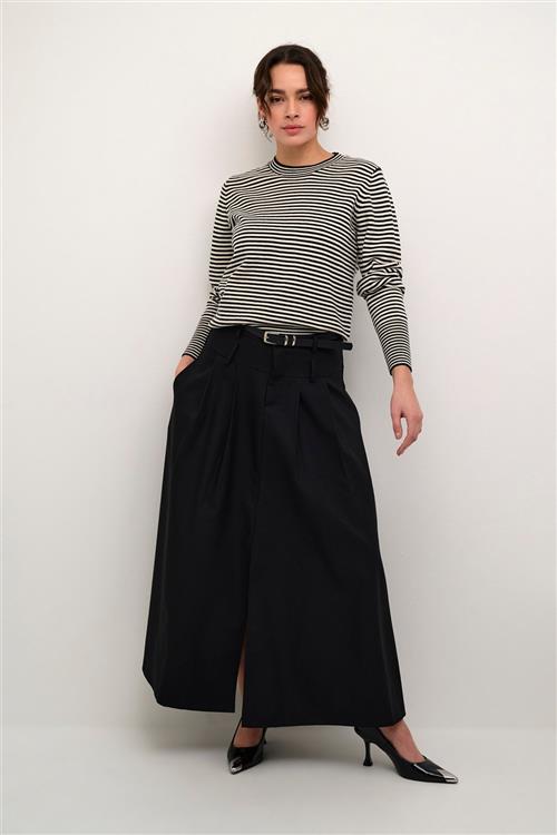 Kaffe Kalissi Skirt Kvinde Black Deep Maxi Nederdele Str 44 - hos Magasin