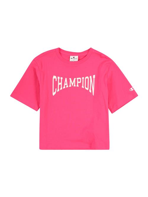 Se Champion Authentic Athletic Apparel Bluser & t-shirts  neonpink / hvid ved About You