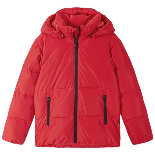 Se Reima Dun Puffer Jakke Tomato Red | Rød | 134 cm ved Babyshop