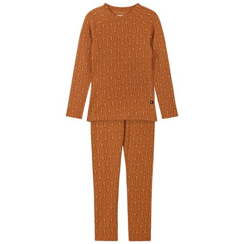 Se Reima Termisk sæt - Taival i Cinnamon brown | Brun | 160 cm ved Babyshop