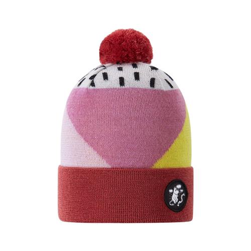 Reima Beanie - Moomin Flinga i Red Clay | Rød | 52 cm