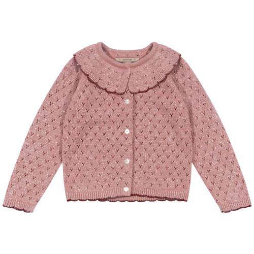 Konges Sløjd Holiday Knit Cardigan - Mellow Rose | Lyserød | 3 years