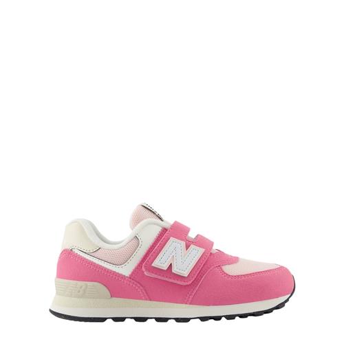 New Balance 574 Kids Sneakere Med Velcrostrop Real Pink | Lyserød | 28 EU