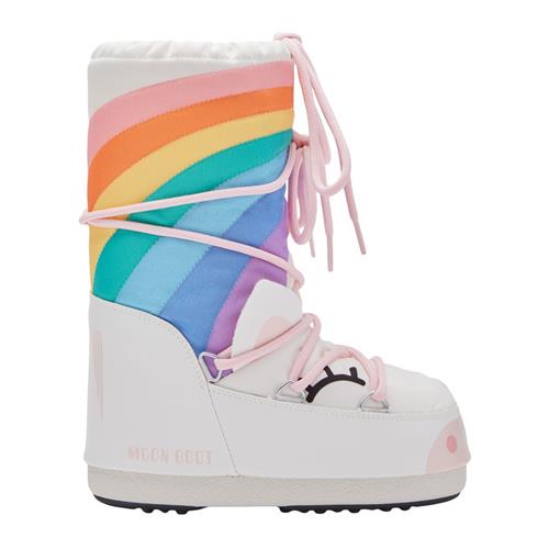 Moon Boot Icon Snow Boots White/Multicolor | Hvid | 27-30 EU