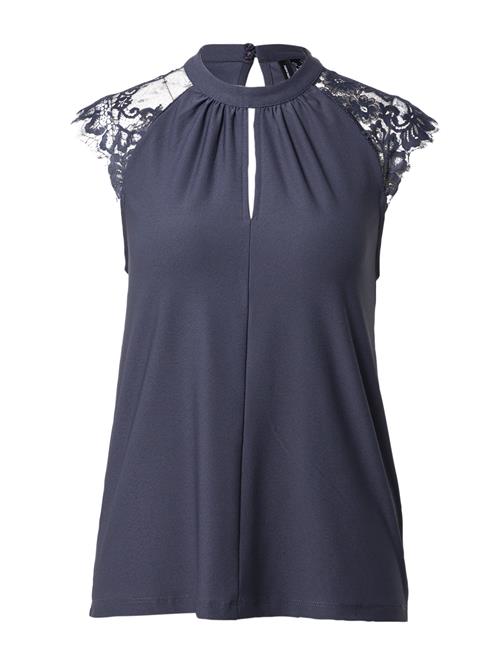 Se VERO MODA Bluse 'Milla'  navy ved About You