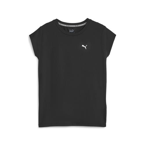 PUMA Funktionsbluse  sort / hvid