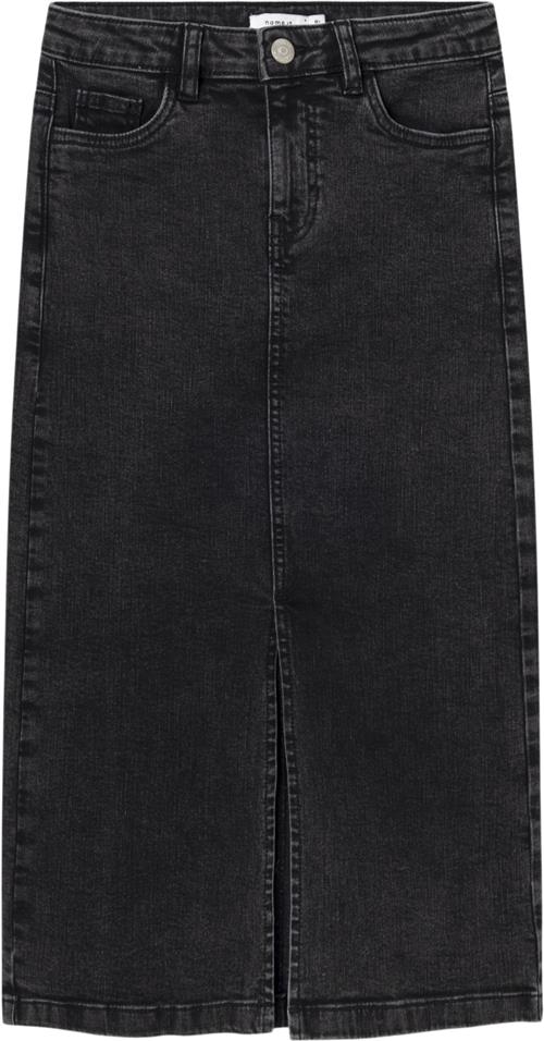 Name It Nkfkylie Maxi DNM Skirt 8507md O Str 128 - Grå Nederdele Denim hos Magasin