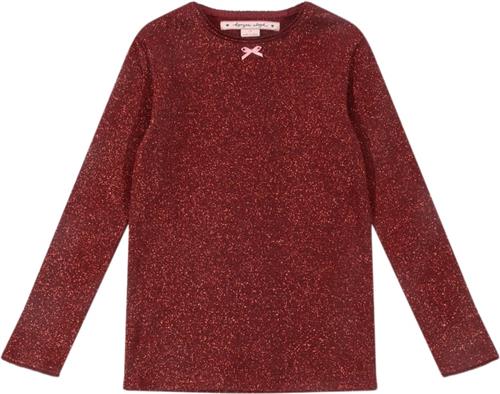 Konges Sløjd Roli Blouse Str 4Y - Red Dahlia Bluser hos Magasin