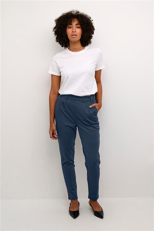 Kaffe Kajenny Pants Kvinde Midnight Marine Bukser Str XS - hos Magasin