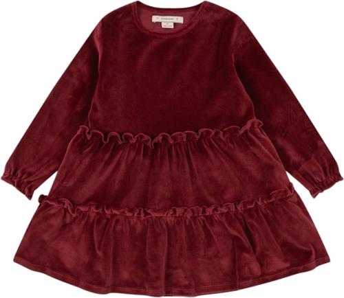 Konges Sløjd Jingle Dress GRS Str 5-6Y - Red Dahlia Kjoler Polyester hos Magasin