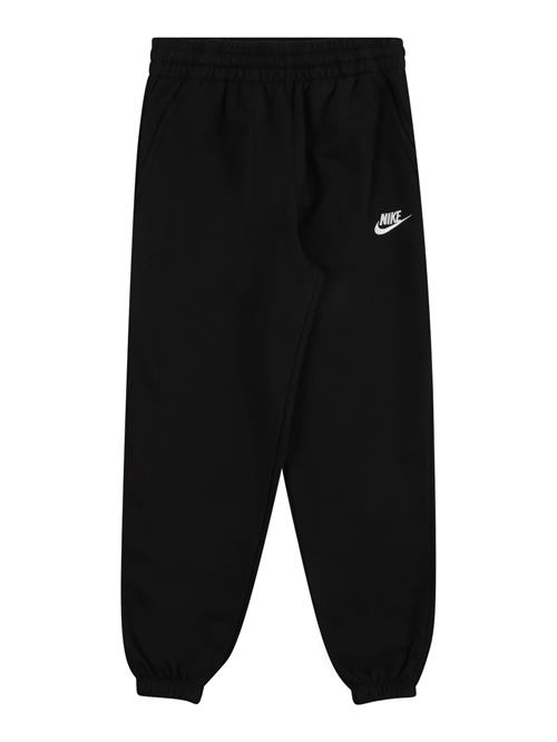 Nike Sportswear Bukser  sort / hvid