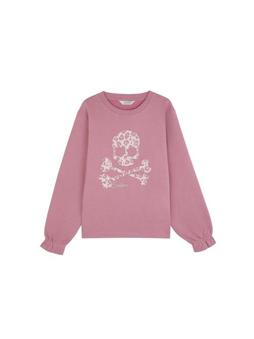 Scalpers Sweatshirt  lysegrøn / gammelrosa / hvid