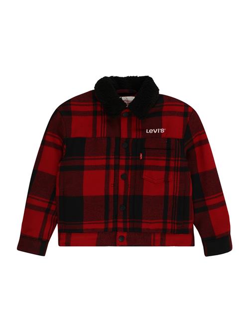 LEVI'S ® Overgangsjakke  mørkerød / sort