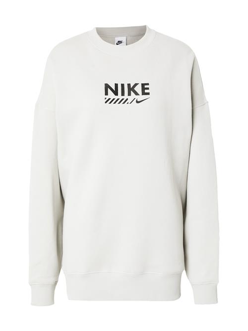 Nike Sportswear Sweatshirt  lysegrå / sort