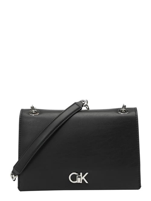 Calvin Klein Skuldertaske  sort / sølv