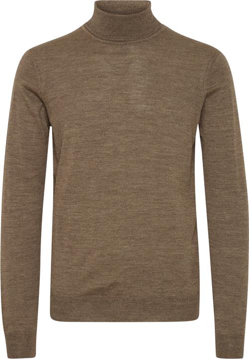 Casual Friday Cfkonrad Merino Roll Neck Knit Mand Demitasse Melange Turtlenecks Slim Fit Str XL Merino - hos Magasin