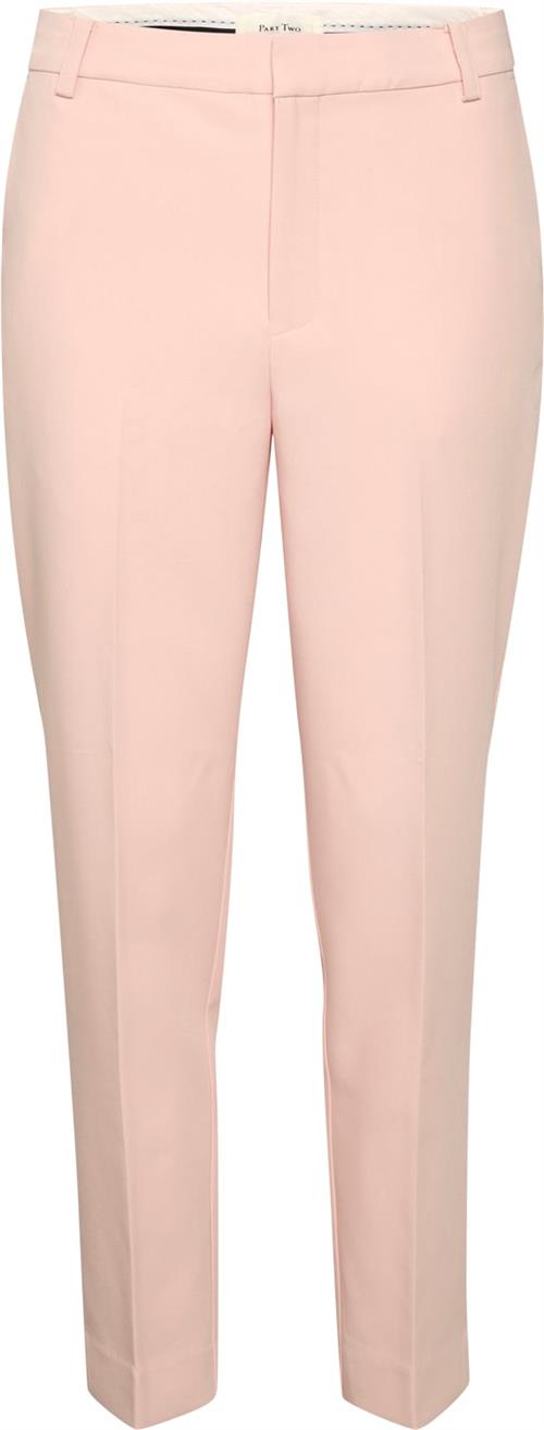 Part Two Urbanapw PA Urbanapw Kvinde Pale Blush Bukser Med Lige Ben Classic Fit Str 38 - hos Magasin