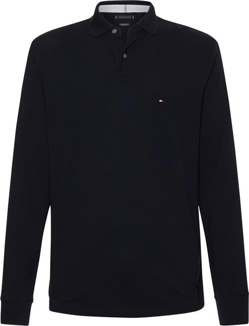 Tommy Hilfiger 1985 Regular LS Polo Mand Desert Sky Langærmede Poloer Str L - hos Magasin