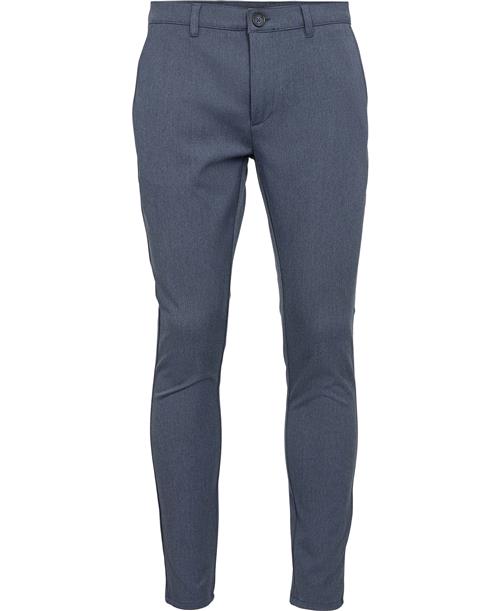 Matinique Majens Pants Mand Oxford Blue Melange Chinos Regular Fit Str W30 / L32 - hos Magasin