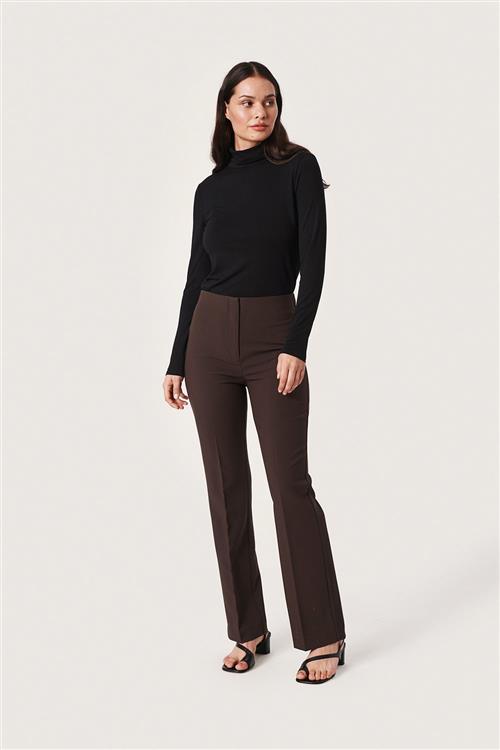 Soaked in Luxury Slcorinne Pants Straight Leg Kvinde After Dark Bukser Med Lige Ben Slim Fit Str XS - hos Magasin