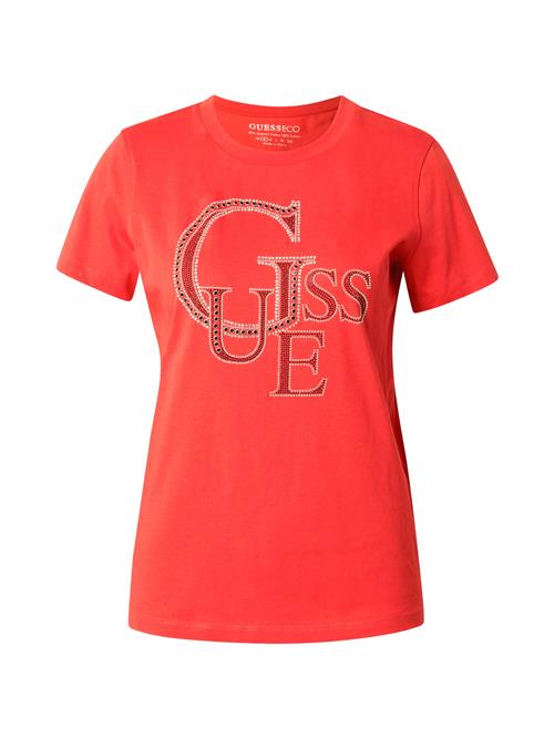 GUESS Shirts  rød / sort / sølv