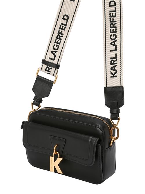 Karl Lagerfeld Skuldertaske  beige / guld / sort