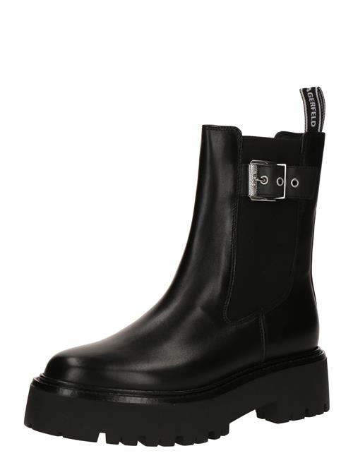 Karl Lagerfeld Chelsea Boots 'BURLY BIKER'  sort