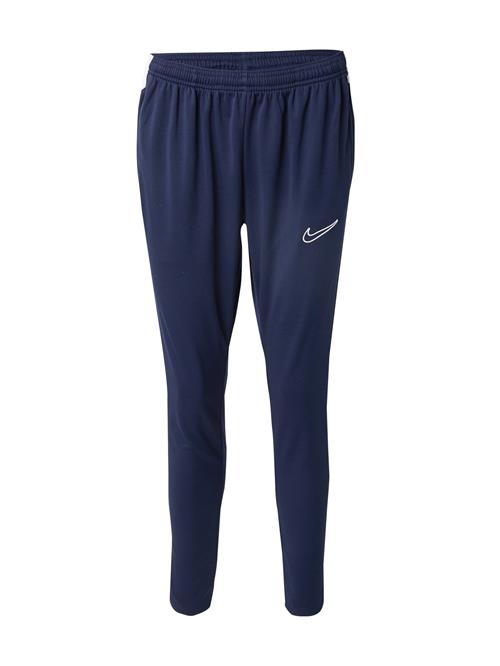 NIKE Sportsbukser 'ACADEMY'  navy / hvid