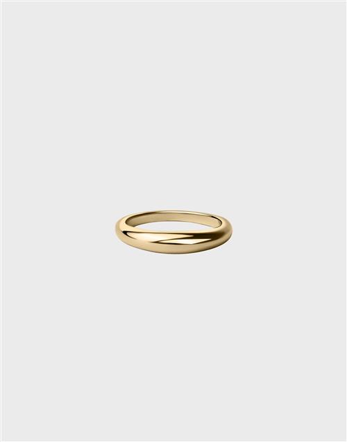 Muli Collection - Guld - Thin Dome Ring