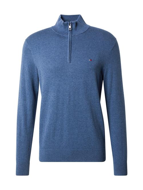 TOMMY HILFIGER Pullover 'ESSENTIAL'  blå-meleret