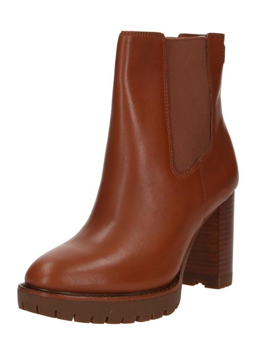 Lauren Ralph Lauren Chelsea Boots 'LAYNE'  cognac