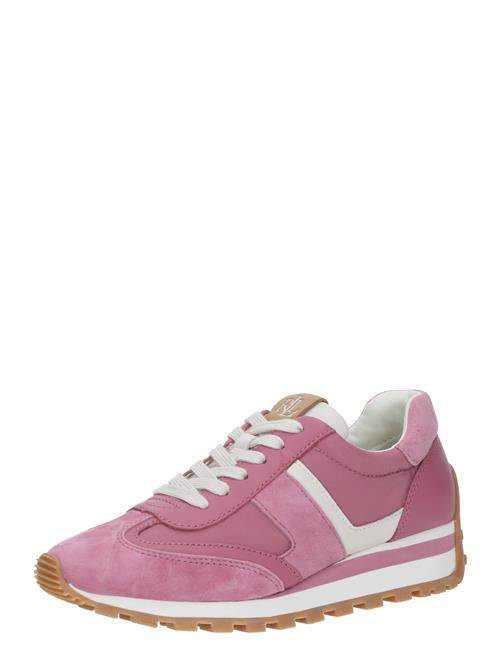 Se Lauren Ralph Lauren Sneaker low 'DANI'  eosin / gammelrosa / hvid ved About You