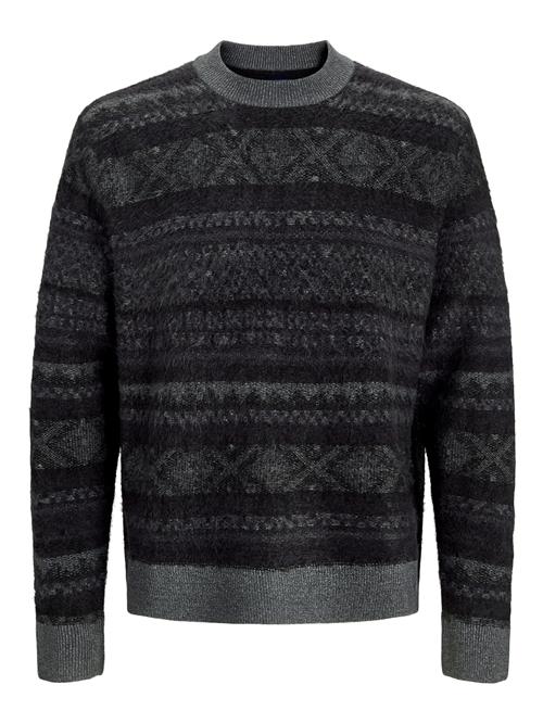 JACK & JONES Pullover 'JORRidgewood'  antracit / mørkegrå