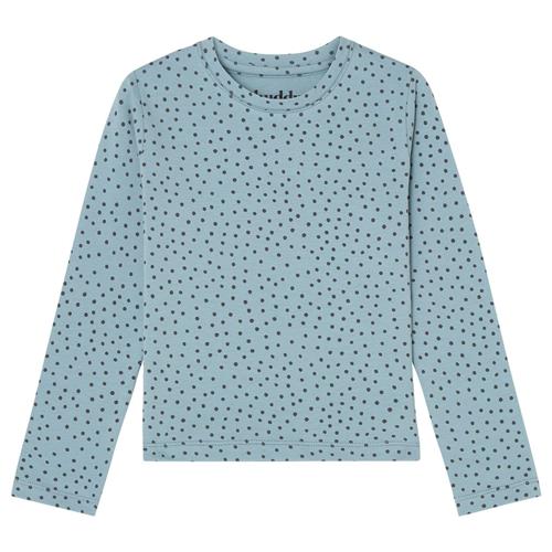 Buddy & Hope GOTS Tia Langærmet T-shirt Blue Dots | Blå | 74/80 cm