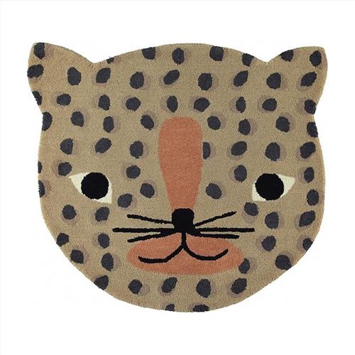 OYOY Leopard Rug Camel | Brun | 0