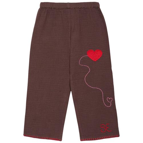 Sissel Edelbo Oda Mini Pants Chocolate Brown | Brun | 1-2 years