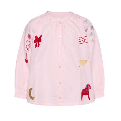 Sissel Edelbo Christmas Mini Top Cherry Blossom Pink | Lyserød | 1-2 years